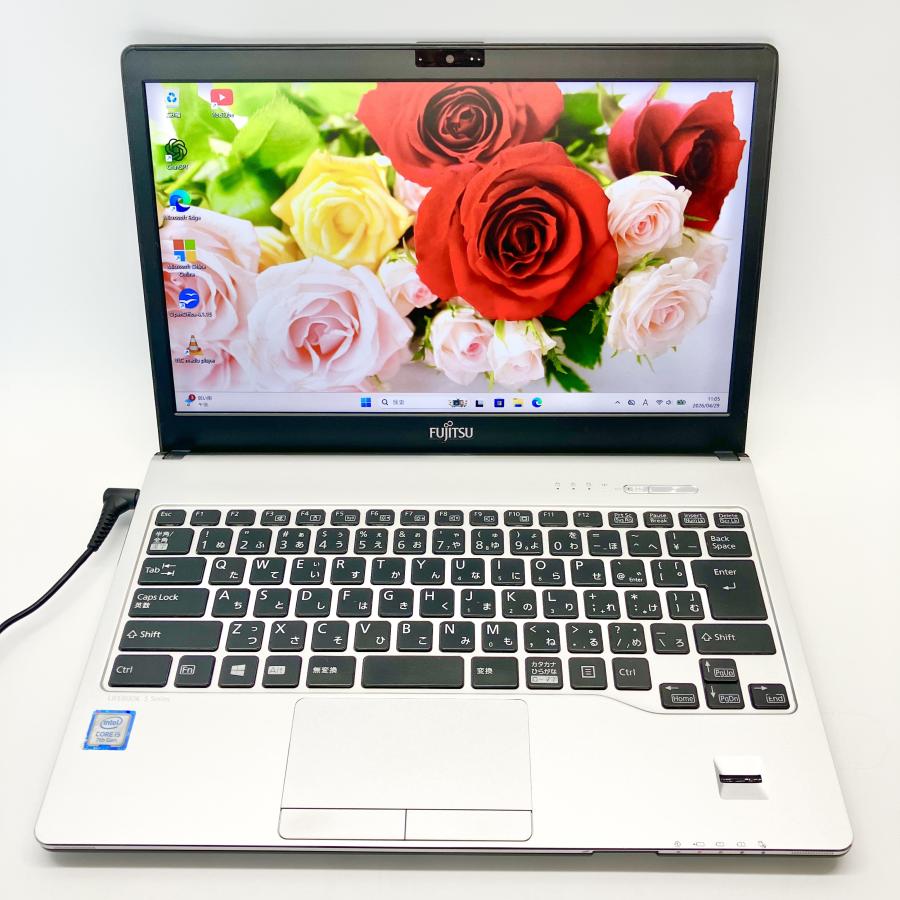 LIFEBOOK S ☆コンパクト13.3型☆7世代Core-i5 メモリ8GB SSD フルHD