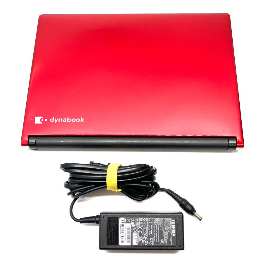 ノートパソコン ☆東芝モデナレッド☆15.6型大画面 SSD カメラ すぐ