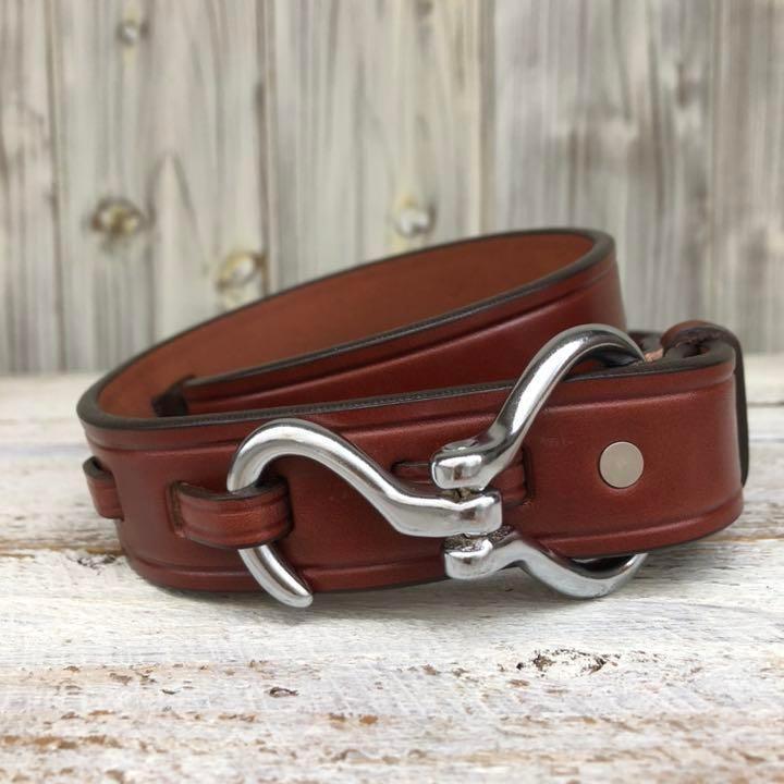 TORY LEATHER トリーレザー BRIDLE HOOF PICK BELT ブライドルレザー フック ベルト 2282 ファクトリー