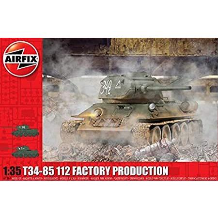 全日本送料無料 T34-85 Airfix 112 Model Plastic Tank Military WWII 1:35 Production Factory その他模型