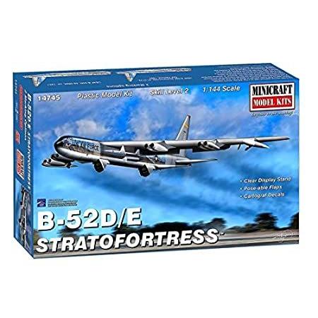 Minicraft (MINGF) Models 014745 1/144 B-52 D/E Stratofortress Model Kit, Wh