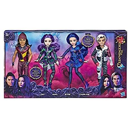 Disney Descendants 3 Isle of The Lost Collection 4 Pack Dolls