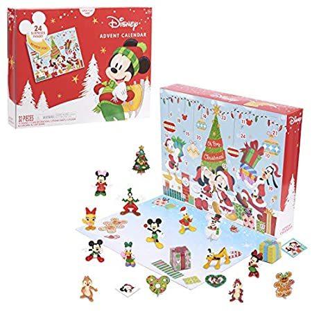 Just Play Disney Classic Advent Calendar, 32 Pieces, Figures, Decorations,
