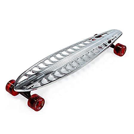 UTV INC 36 inches Billet Aluminum CNC Machined Longboard Skate Board Comple
