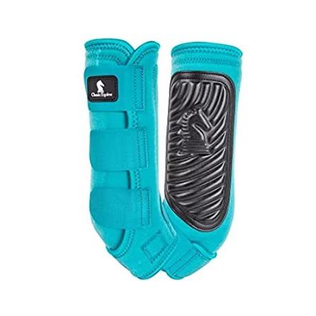 Classic Equine Classic Fit Aqua Blue Horse Protective SMB Medicine Boots (S
