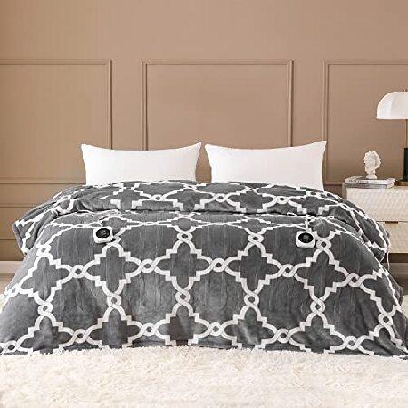 VENTIMI Electric Blanket Queen Size 84x90, Heated Blanket with Dual  Controllers, 10 Heating Levels ＆ 1-12 Hours Auto Off Fast Heating Blanket,  ETL :B09836KP5Q:TWIN SPICA - 通販 - Yahoo!ショッピング