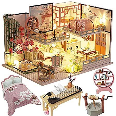 Furniture With Miniature Dollhouse Kisoy Kit D Loft Style Chinese Handmade ハウス 建物 超爆安 Themtransit Com