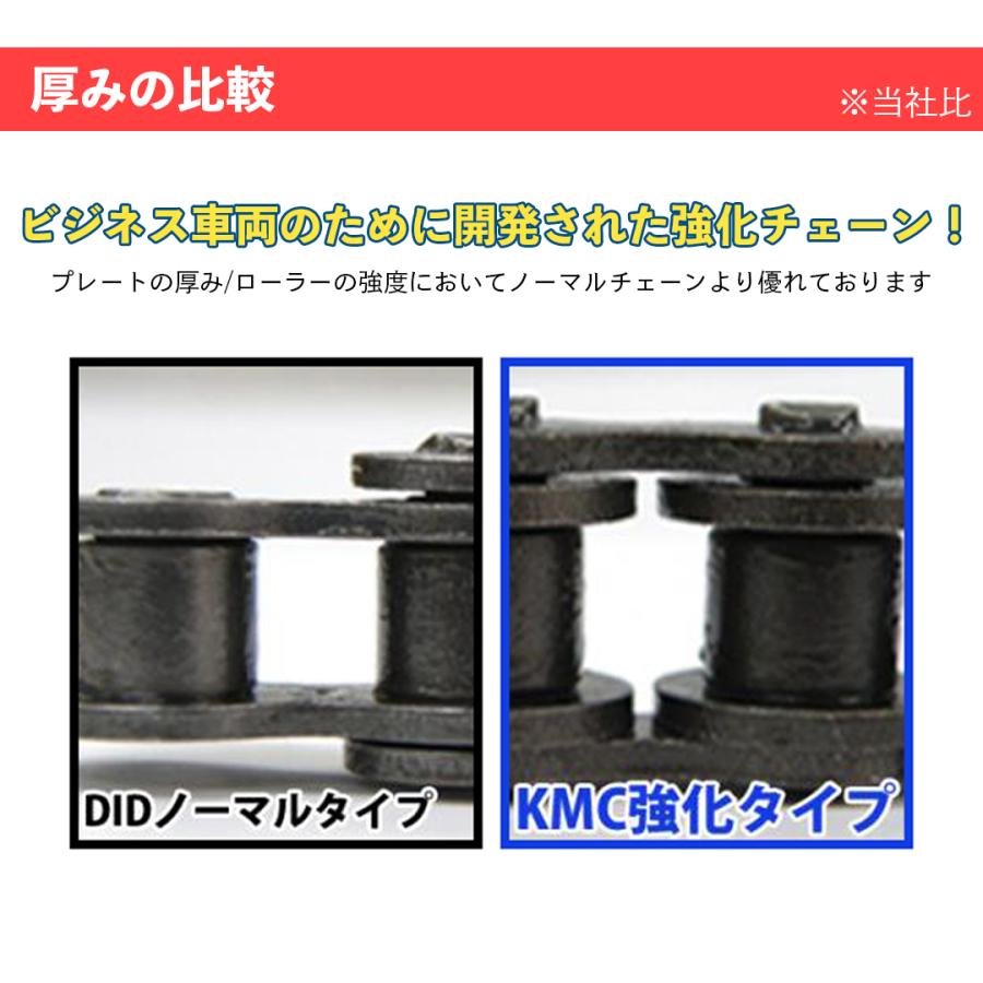 業務車両対応 KMC強化ドライブチェーン 420H-98L ハードタイプ 新型 