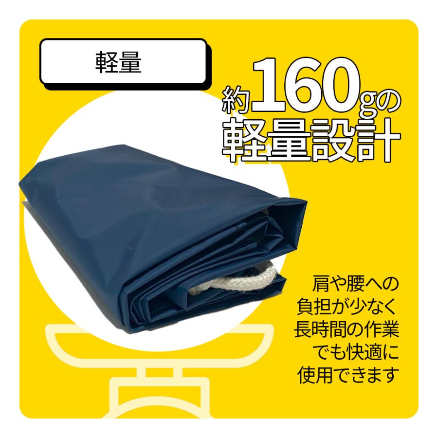 業務用 防水 撥水 エプロン ロング丈 (7色) 軽量 介護 洗車 調理 漁港 厨房 清掃 作業服 メンズ レディース ユニセックス 水仕事 業務用 耐久性 丈長め |  | 11