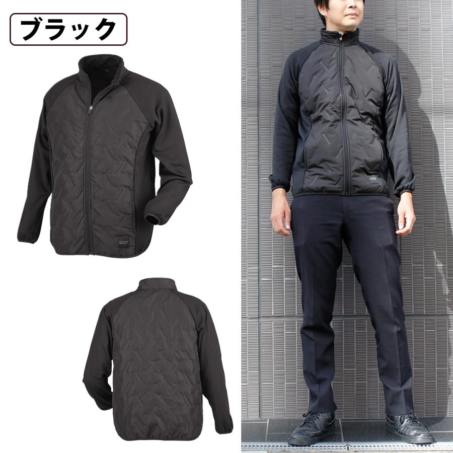 高周波 キルトジャケット (ブラックカモ/L) インナージャケット