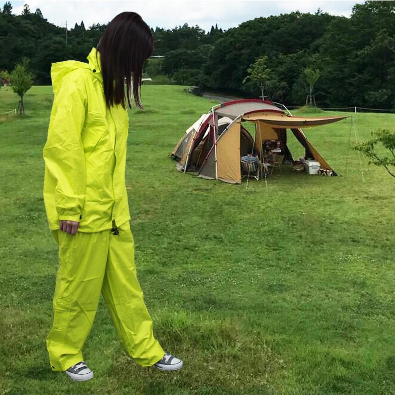 メンズ レインウェア レディース 上下セット ユニセックス 男女兼用 S
