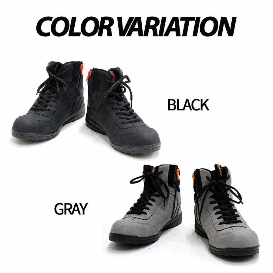 メンズスニーカー シューズ バイクシューズ 安全靴 オシャレ