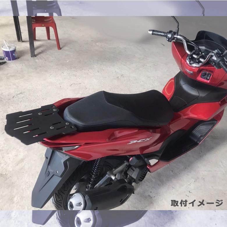 TWR製 HONDA 全年式モデル対応 PCX用 強化リアキャリア｜twintrade｜07