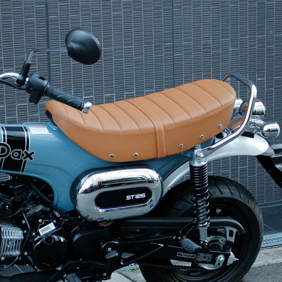 ダックス125/ST125 TWR製 ツイントレード タックロールシート ホンダ（HONDA） シート DAX タックロール TWR製 HONDA ST125 リベット