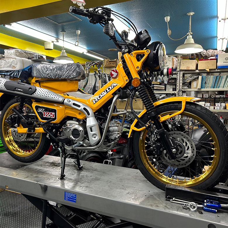 RCB アルミ ホイール リム 2.50×17 36穴 ゴールド 金 ワイドカスタム