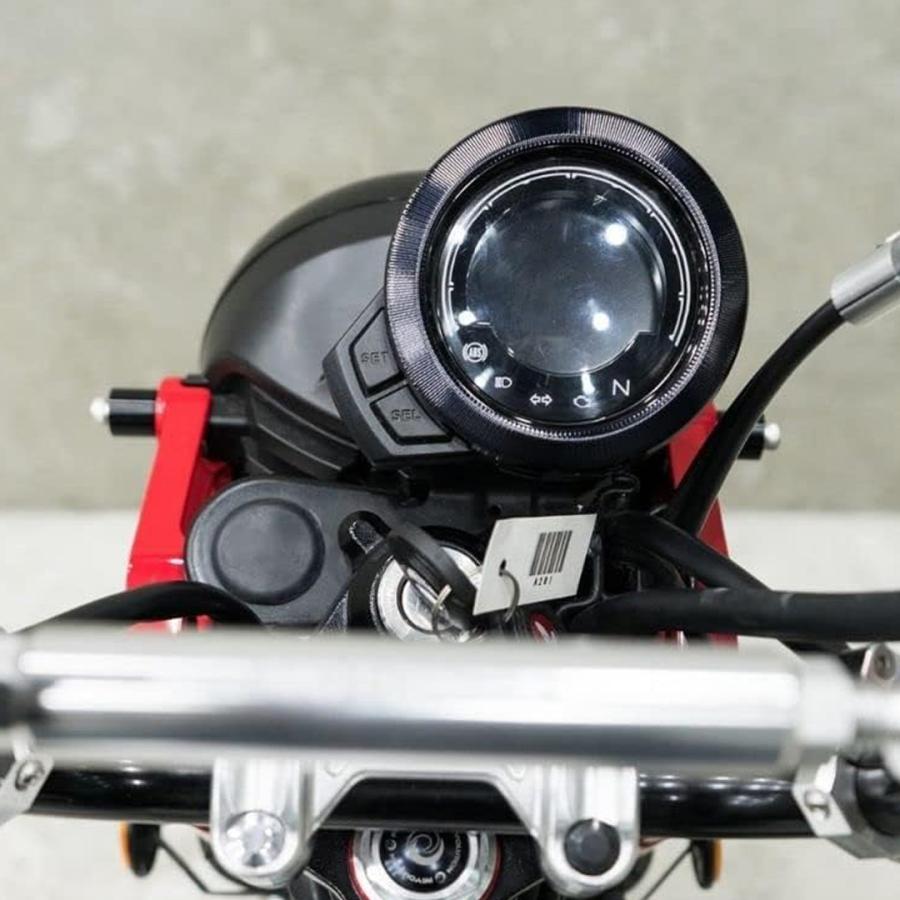 REVOLUTION アルミ メーターカバー (ブラック) ハンターカブ