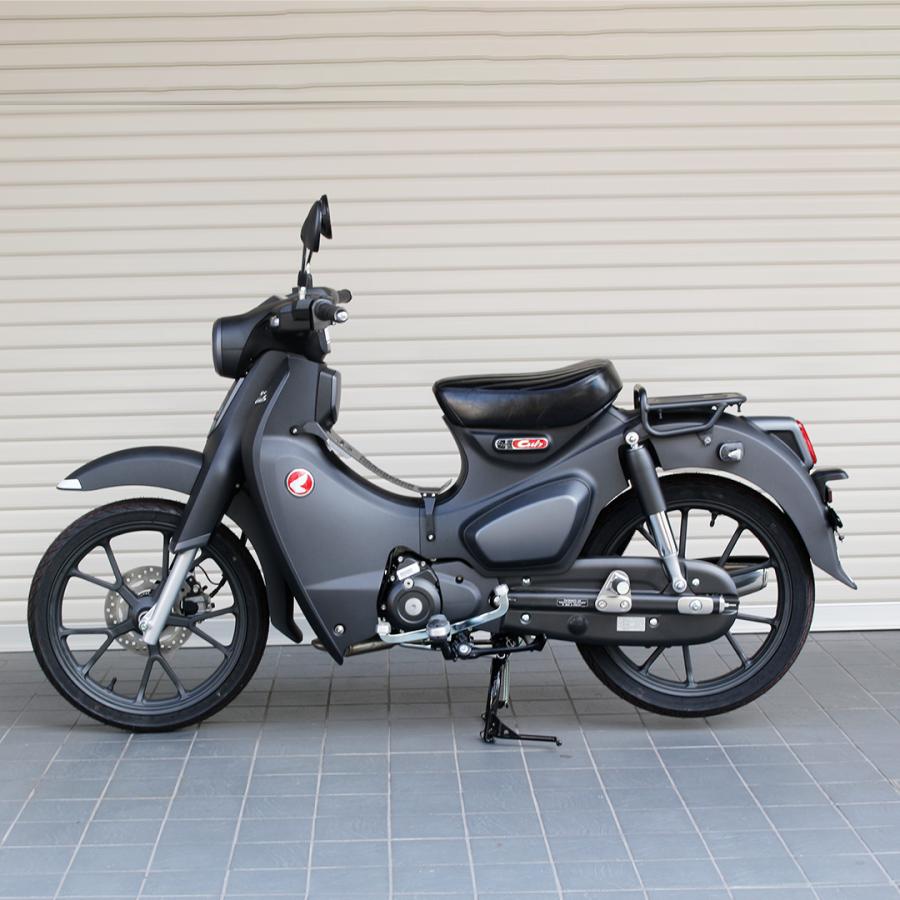 スーパーカブC125ローダウンシート 黒ホンダ スーパーカブ ノイワットダン24 TWR ローダウンシート スーパーカブ シート C125 ビンテージ ブラック