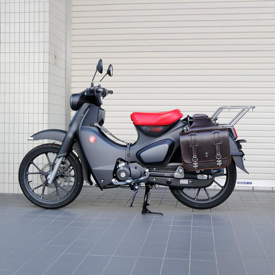 スーパーカブ125のキャリアとキャリアベースのせっととなります TWR リアキャリア スーパーカブ C125用 (ブラック) トップケース
