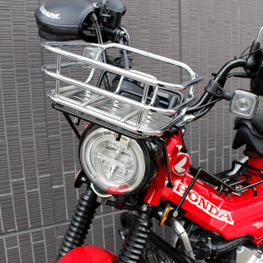 TWR フロントバスケット リアバスケット（ブラック） ハンターカブ 