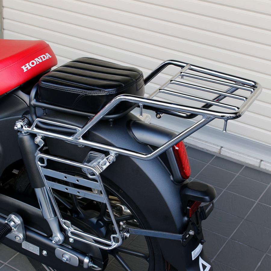 TWR サイドバッグステー サイドステー スーパーカブ C125 (シルバー