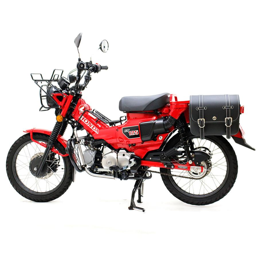 TWR サイドミドルバック 左右セット ヴィンテージ バイク 用 スリム