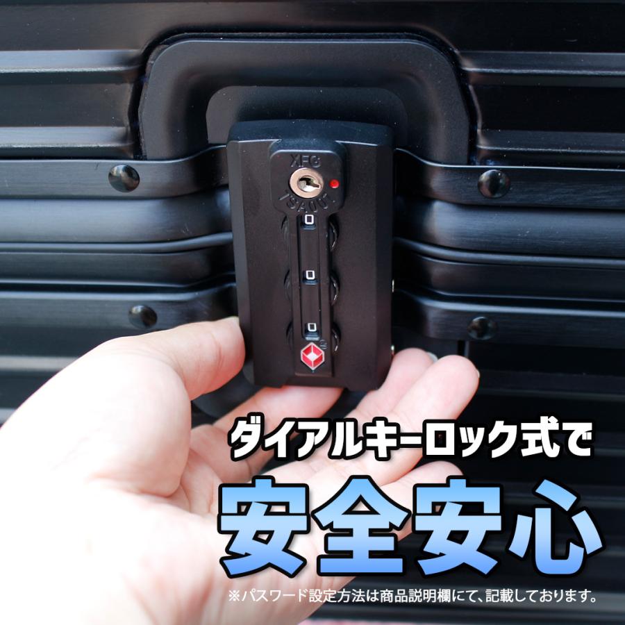 リアボックス 42L バイク アルミ (シルバー) 盗難防止 ロック付き