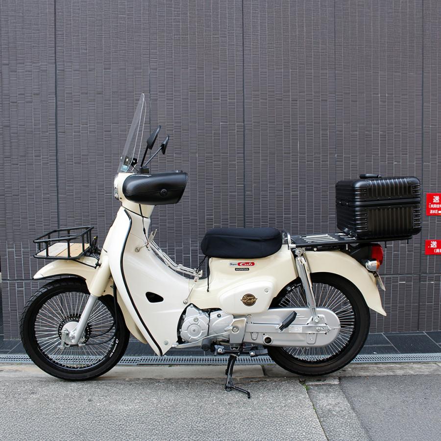 リアボックス 42L バイク アルミ (シルバー) 盗難防止 ロック付き