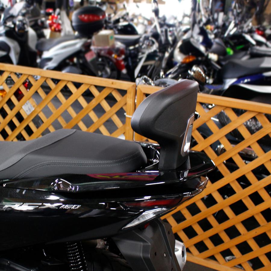 TWR 全年式対応 PCX用 バックレスト2025年モデル対応 タンデム 2人乗り