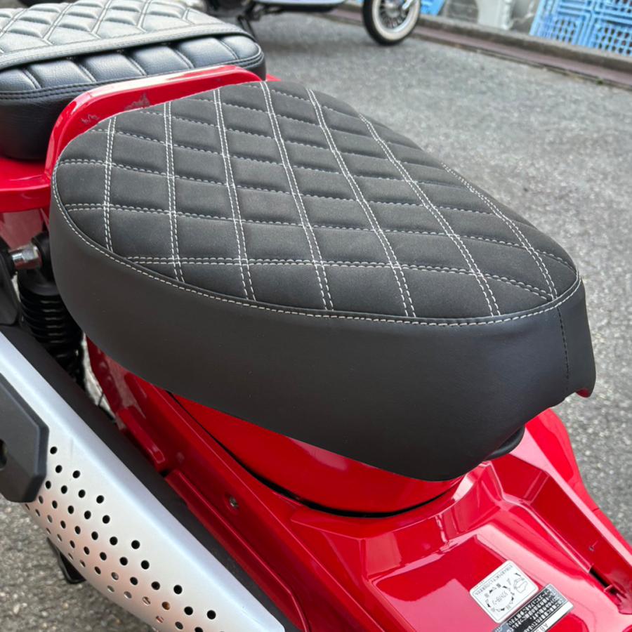 TWR製 ハンターカブ CT125用 スエード ローダウンシート TWR TWR製 ハンターカブ CT125用 スエード ローダウンシート