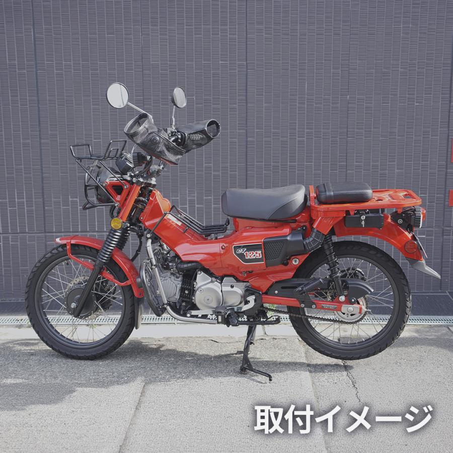 TWR 二人乗り タンデム 同乗者 リアキャリアシート TWR製 ハンターカブ