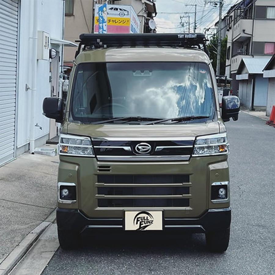 フラットキャリア 車カスタム 自動車用ベースキャリア (ルーフレール