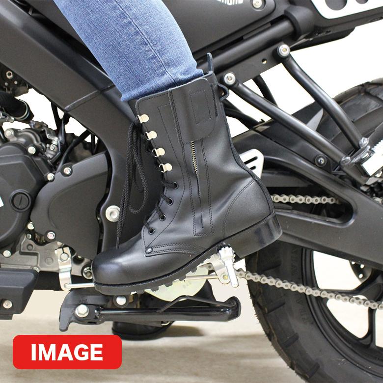 五連ベルトレザーバイカーブーツ42バイクブーツ ライディングブーツ 五連ベルトレザーバイカーブーツ42バイクブーツ ライディング