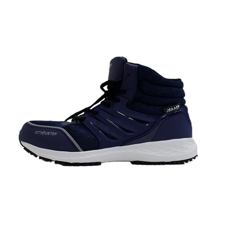 ライディングシューズ（ネイビー/26.5cm） メンズ シフトガード付き