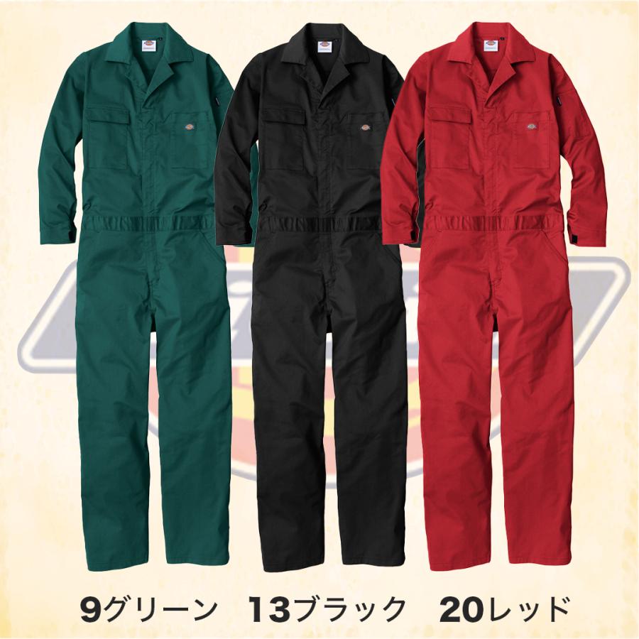 MIKI HOUSE スキーウェア つなぎ レッド グリーン　110 Dickies（ディッキーズ） 長袖つなぎ （レッド/XXL）ユニセックス 作業