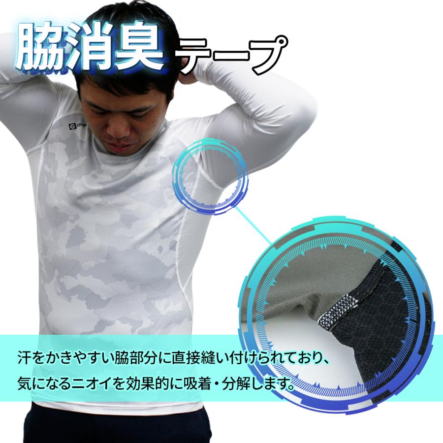 接触冷感 キシリトール バイク インナー (モクグレー/S) ツーリング