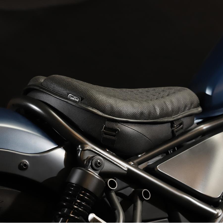 バイク コンフォート シート クッション 汎用 メッシュ 通気性 蒸れ