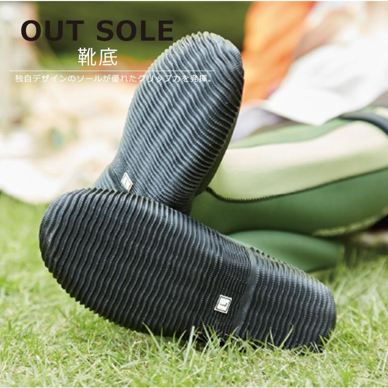 コンパクト 長靴 (グリーン/M) ロング レインブーツ  アウトドア キャンプ コンパクト 持ち運び 持ち歩き 防水 防寒 保温の画像