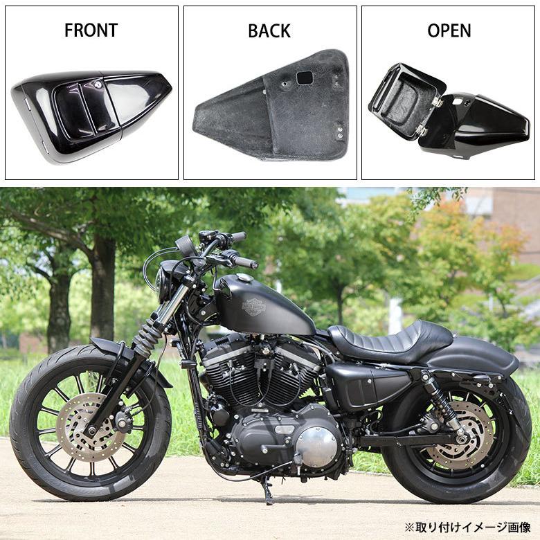 GOODS（グッズ） ETCビルトイン サイドカバー XL ハーレー スポーツ