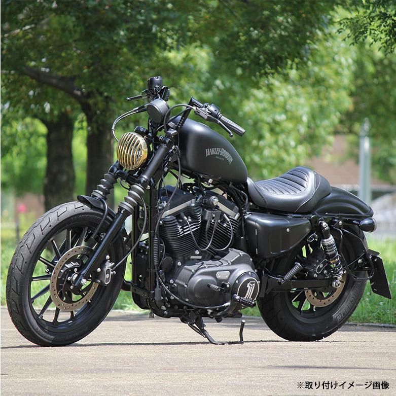 HARLEY DAVIDSON ハーレー スポーツスター (07-13年/14-17年)用  ETCビルトイン・サイドカバー XL サイドカバー ETC収納 ETC収納サイドカバー｜twintrade｜05