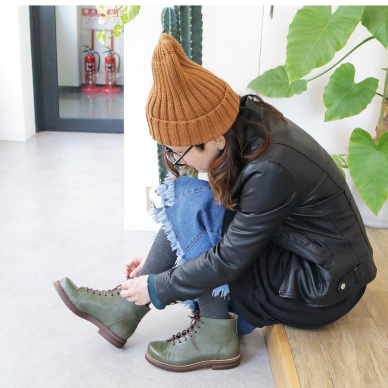 栃木レザーレディースブーツワークブーツ日本製(全5色)23cm23