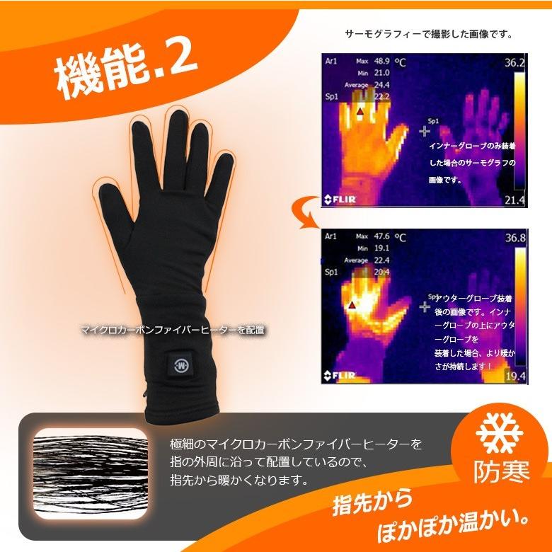 完売目前!!限定セール】インナーグローブ 電熱 電熱インナー 完売目前!!限定セール】インナーグローブ 電熱 電熱インナー