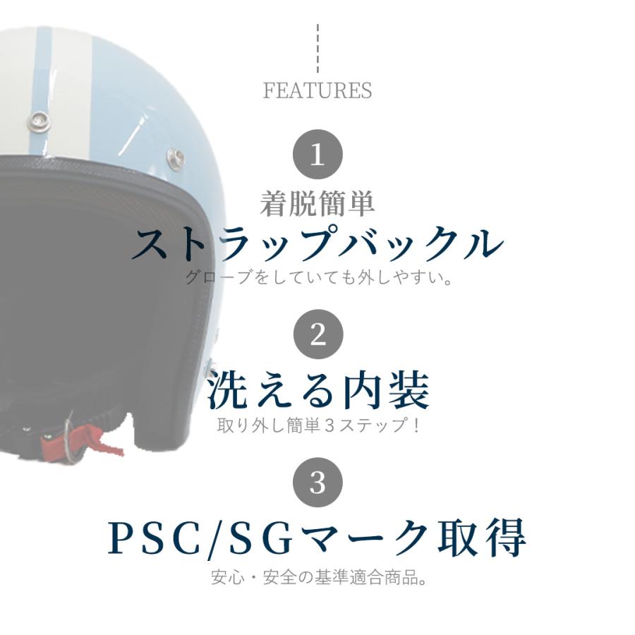 TWR ジェットヘルメット ＆ 72JAM コラボ プコブルー GB350 クロスカブ