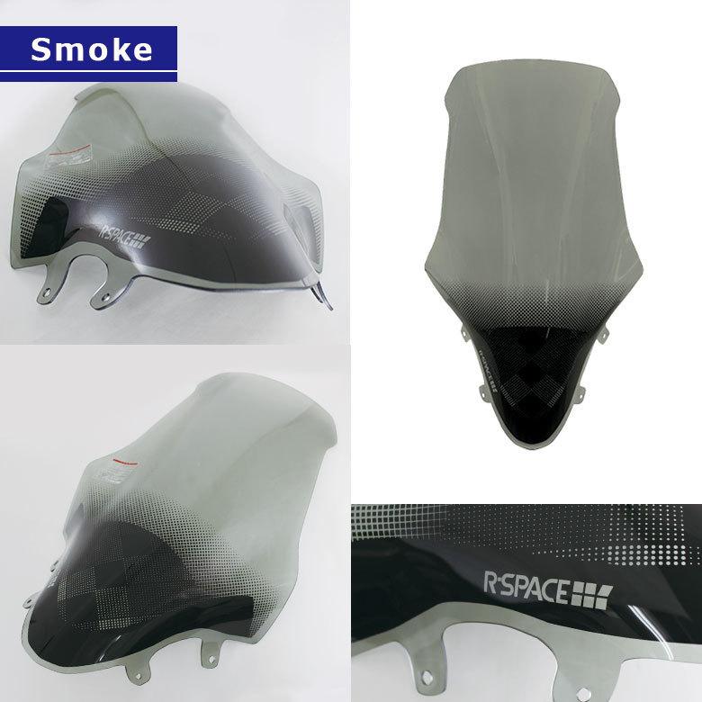 PCX ロングシールド R-SPACE ウインドシールド(クリア/スモーク) ホンダ PCX JK05 JK06 KF47 アールスペース HONDA CLEAR  SMOKE｜twintrade｜05