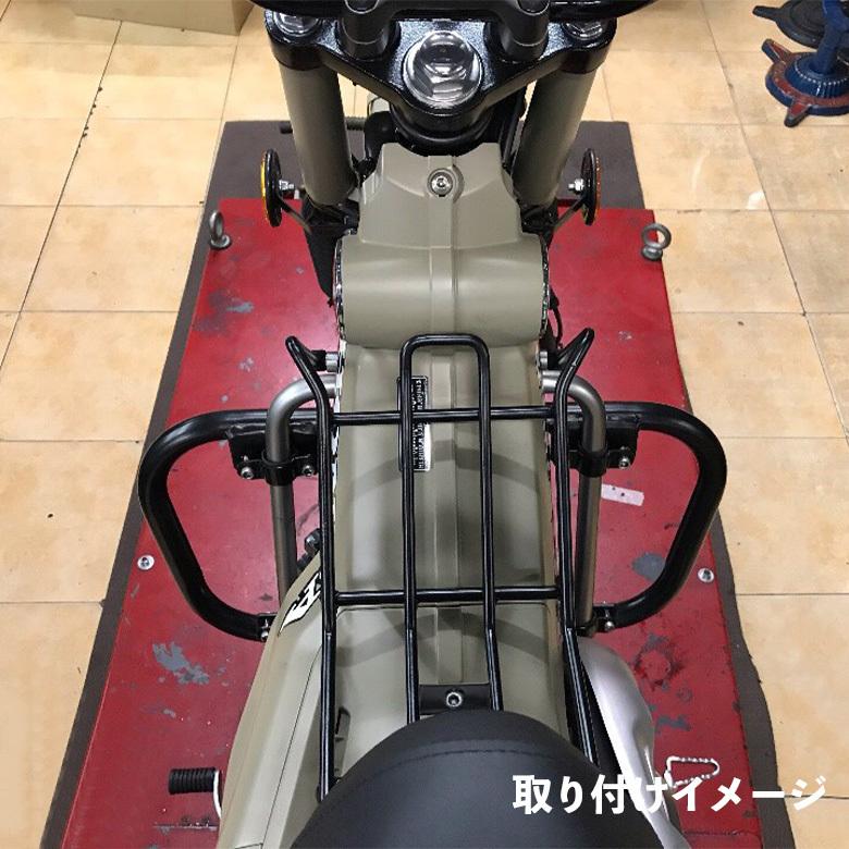 予約5/23頃出荷 TWR製 HONDA ハンターカブ CT125(JA55/JA65)用 フロントキャリア＆センターキャリアセット｜twintrade｜12