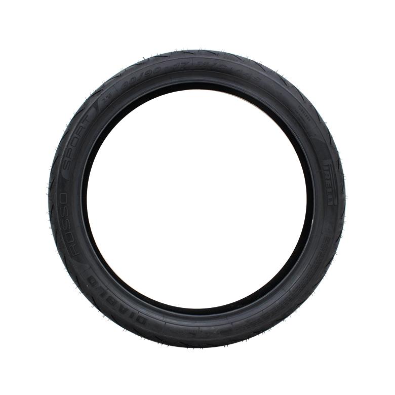 PIRELLI 80/90-17 TL 17インチ タイヤ 2本セット DIABLO ROSSO