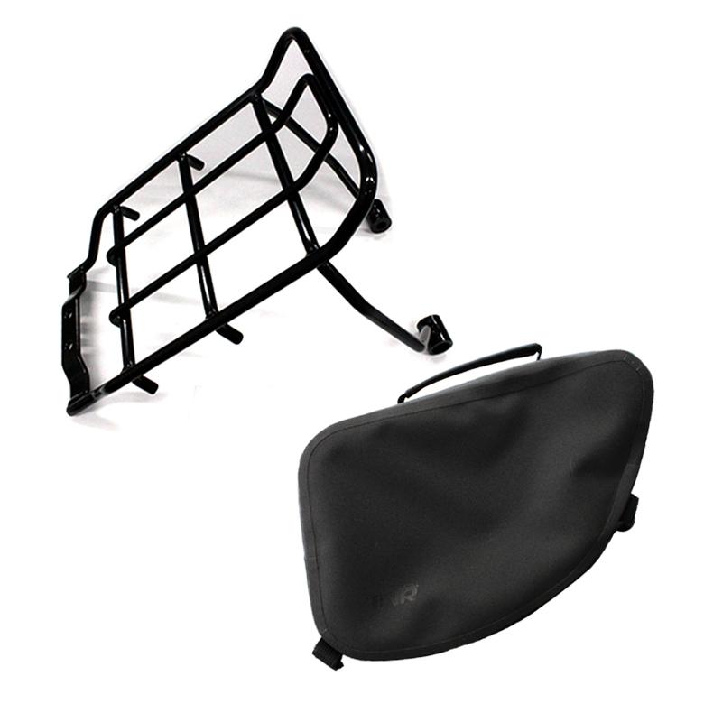 TWR TWR製 HONDA DAX ST125用センターキャリア(ブラック)＆防水バッグ