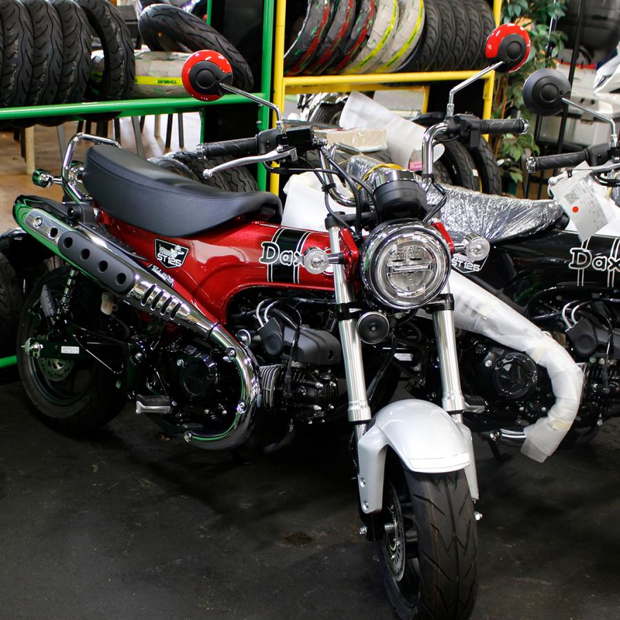 左右セット タイHONDA純正 丸型 逆ねじ カラー ミラー (10mm