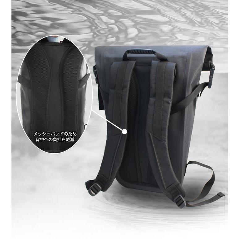 防水バック 容量20L ターポリンバッグシリーズ ロールトップ