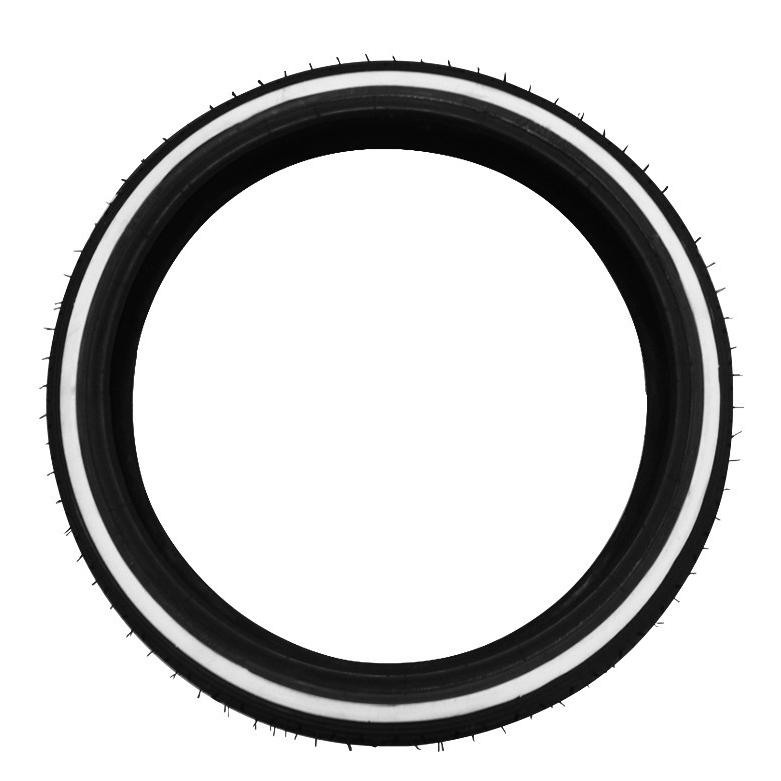 Vee Rubber 2.25-17 TT 17インチ ホワイトウォールタイヤ ホワイト