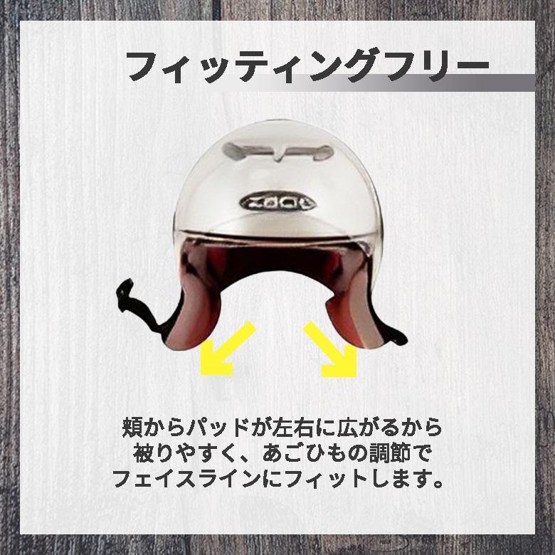 ZACK ZJ-2 ジェットヘルメット (全6色) ヘルメット バイクヘルメット